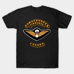 Canada - Basic Airborne - Jump Status T-Shirt